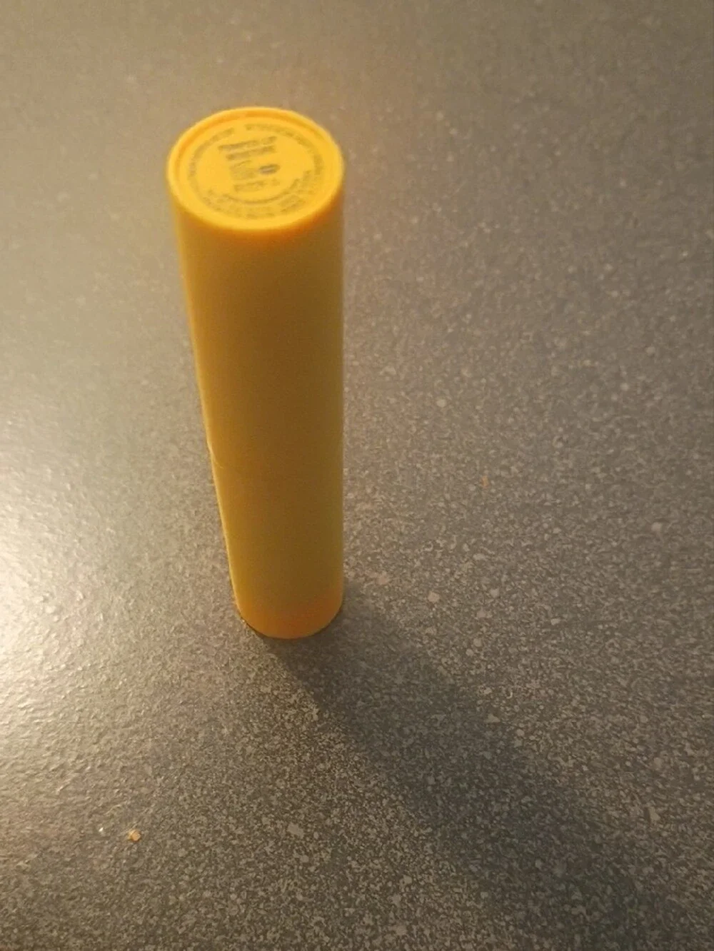 DUNDAS Yellow Tube Lip Balm with Soft Pink Tint